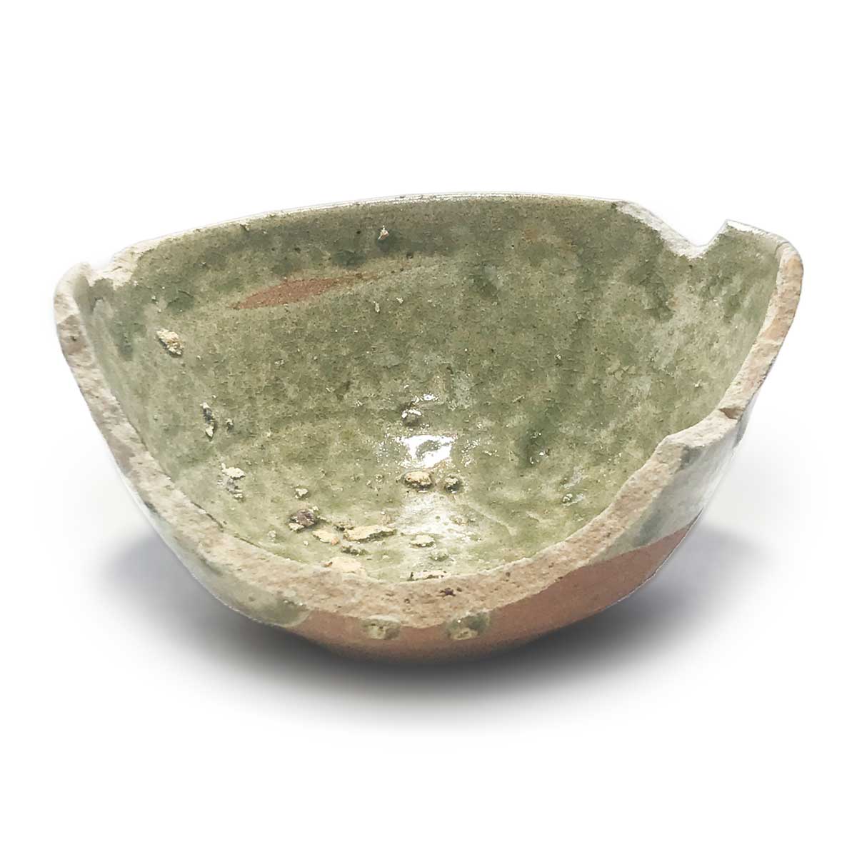 №70    古常滑　山茶碗　自然釉　常滑　陶片